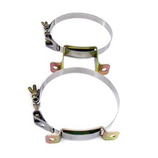 Edelstahl-Flaschenhalterungen